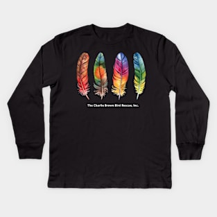 CB 4 feathers Kids Long Sleeve T-Shirt